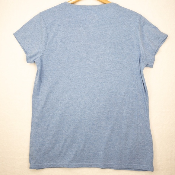 Crazy Dog T Shirts Womens Large Blue Dog Lovers Funny Graphic - Picture 9 of 10